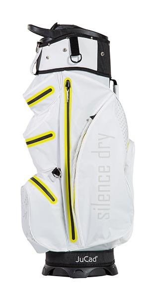JuCad Silence Dry cart bag, wit/geel