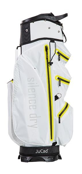 JuCad Silence Dry cart bag, wit/geel