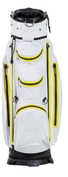 JuCad Silence Dry cart bag, wit/geel