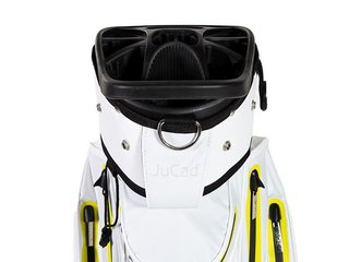 JuCad Silence Dry cart bag, wit/geel