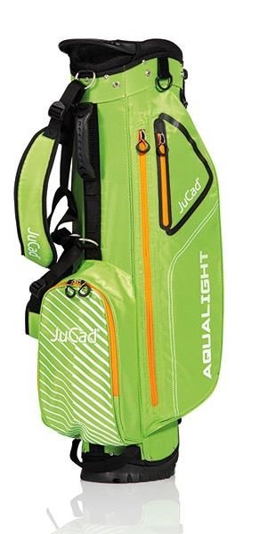 JuCad Aqualight Waterproof 2in1 stand bag, groen/wit