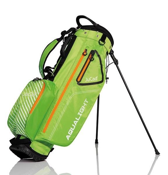 JuCad Aqualight Waterproof 2in1 stand bag, groen/wit