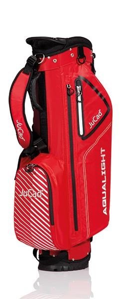 JuCad Aqualight Waterproof 2in1 stand bag, rood/wit
