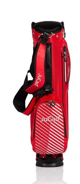 JuCad Aqualight Waterproof 2in1 stand bag, rood/wit