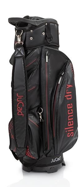 JuCad Silence Dry cart bag, zwart/rood