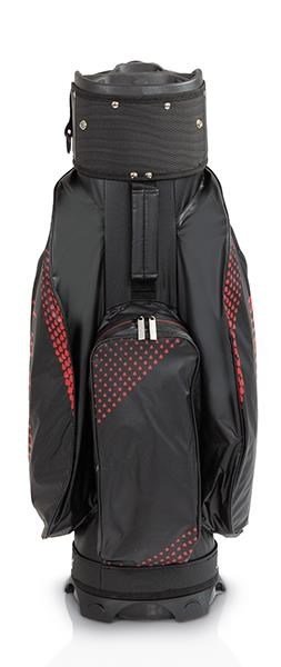 JuCad Silence Dry cart bag, zwart/rood