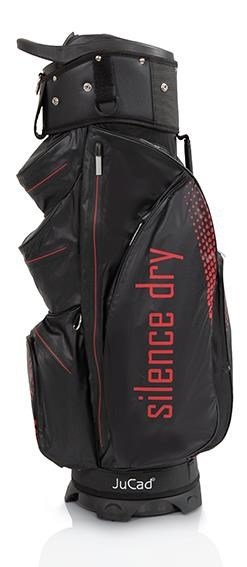 JuCad Silence Dry cart bag, zwart/rood
