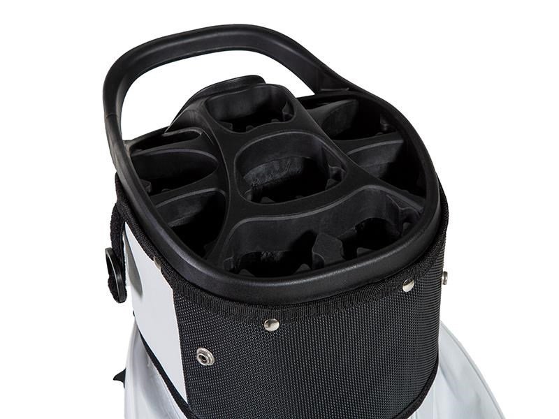JuCad Silence Dry cart bag, zwart/rood