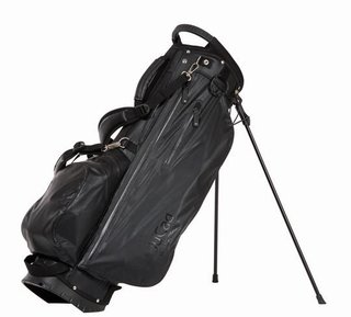JuCad Waterproof 2in1 stand bag, zwart