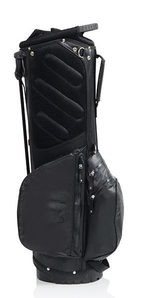 JuCad Waterproof 2in1 stand bag, zwart