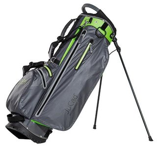 JuCad Waterproof 2in1 stand bag, grijs/groen