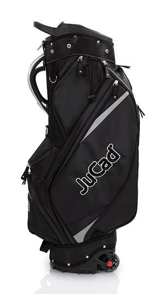 JuCad Bag To Roll cart bag met wielen, zwart
