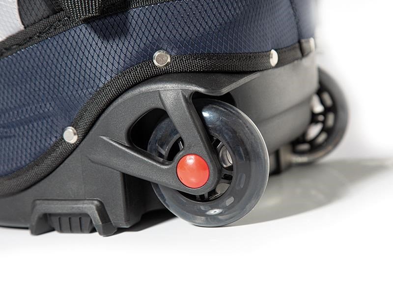 JuCad Bag To Roll cart bag met wielen, zwart