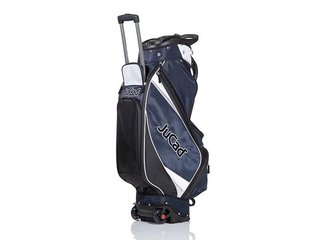 JuCad Bag To Roll cart bag met wielen, zwart