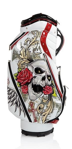 JuCad Luxury cart bag, wit