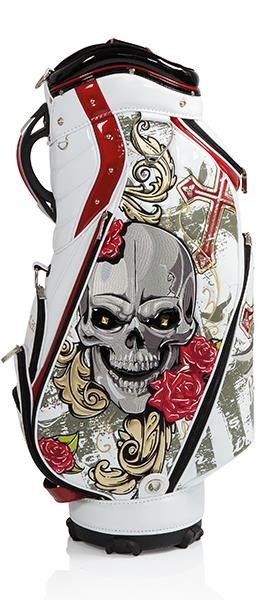JuCad Luxury cart bag, wit