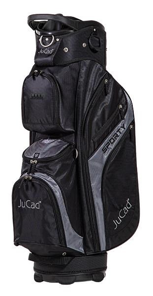 JuCad Sporty cart bag, zwart