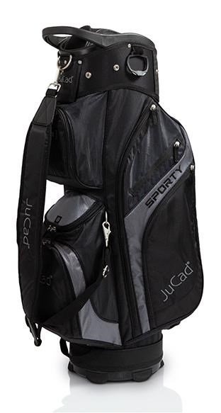 JuCad Sporty cart bag, zwart