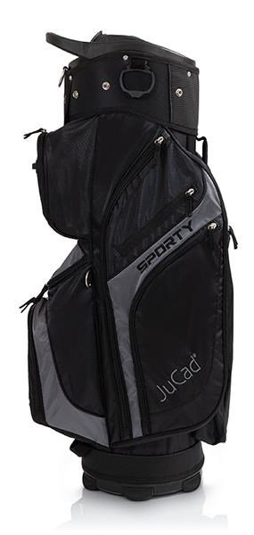 JuCad Sporty cart bag, zwart