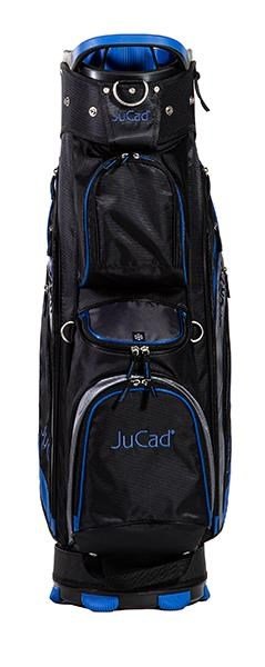 JuCad Sporty cart bag, zwart/blauw