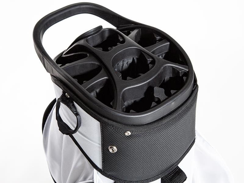 JuCad Sporty cart bag, zwart/geel