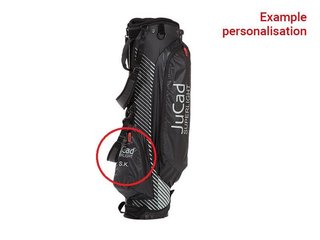 JuCad Superlight stand bag, grijs/wit
