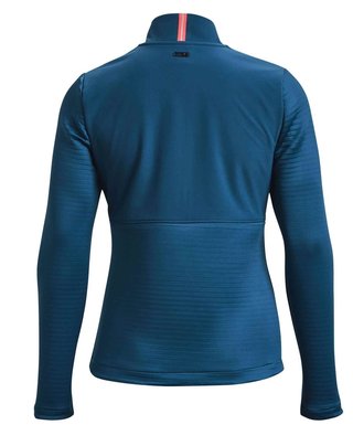 Under Armour Storm Daytona FZ dames sweatshirt, petrolblauw