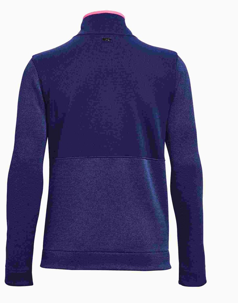 Under Armour Storm Fleece HZ dames sweatshirt, bauhaus blue