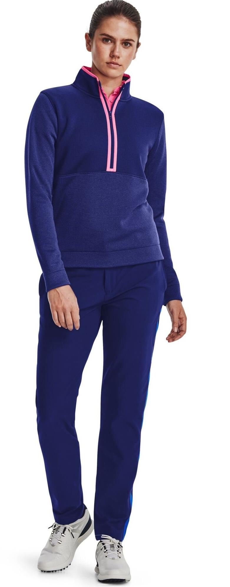 Under Armour Storm Fleece HZ dames sweatshirt, bauhaus blue