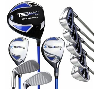 U.S. Kids Golf TS3-51 (130cm) V15 10-Club junior golfset, grafiet