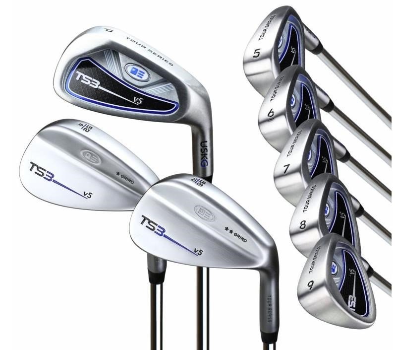 U.S. Kids Golf TS3-63 (160cm) v5 10-Club junior golfset, staal/grafiet