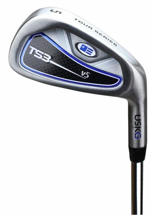 U.S. Kids Golf TS3-63 (160cm) v5 10-Club junior golfset, staal/grafiet