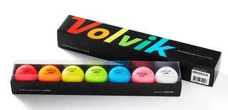 Volvik RAINBOW golfballen, multi