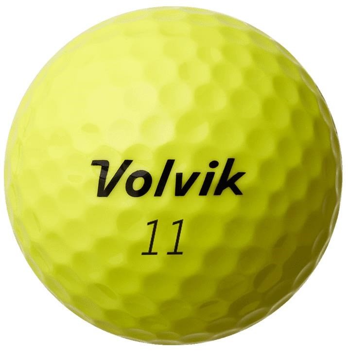 Volvik POWER Soft golfballen, geel
