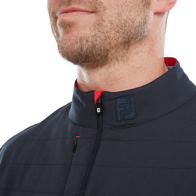 FootJoy FJ Hybrid heren jack, navy/rood