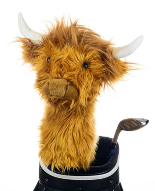 Daphne's Driver Headcover, Highland Cow