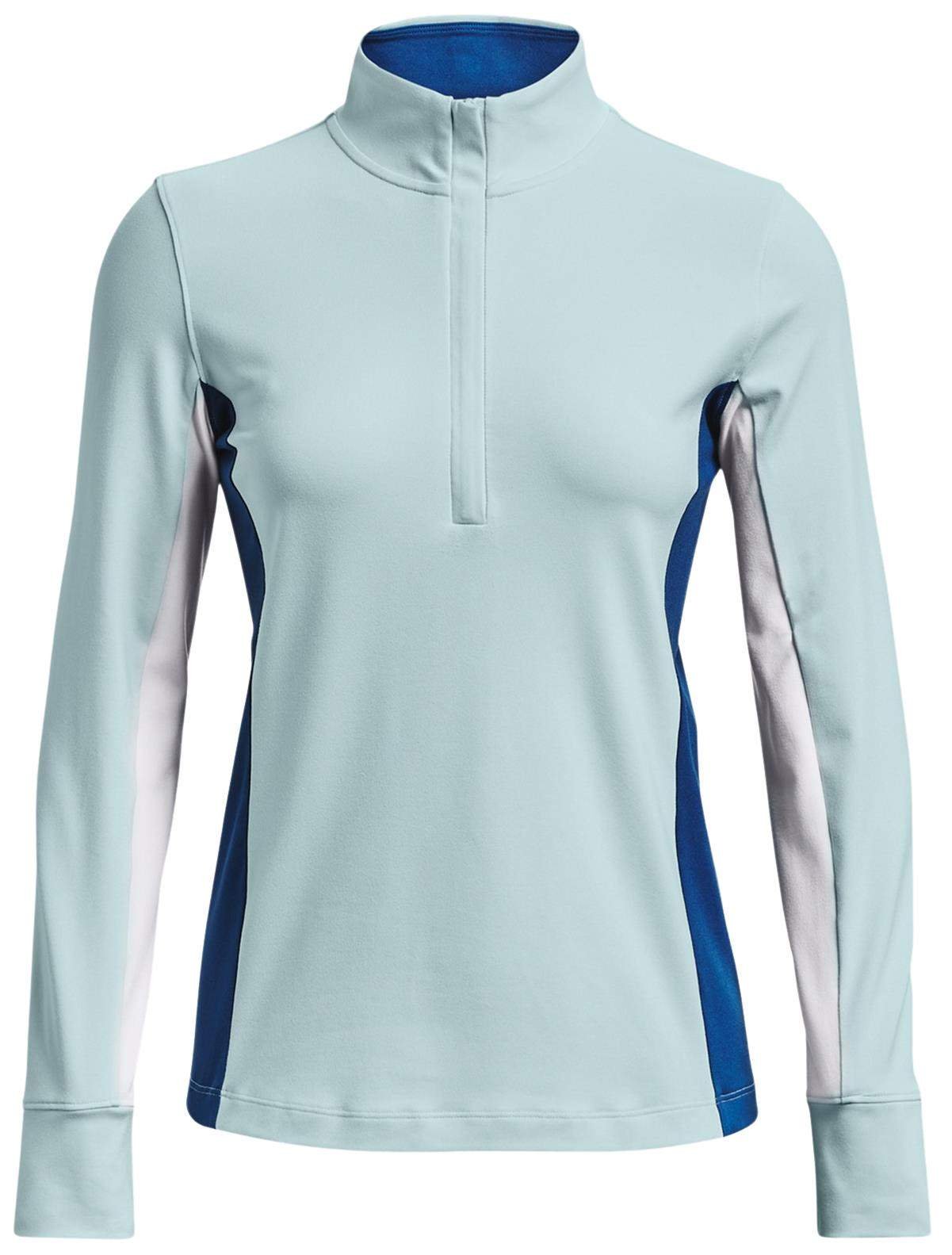 Under Armour Storm Midlayer 1/2 Zip dames jack, fuse teal/white