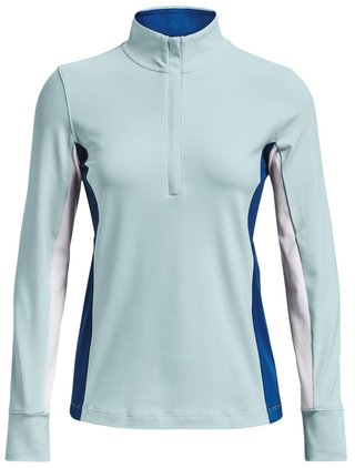 Under Armour Storm Midlayer 1/2 Zip dames jack, fuse teal/white