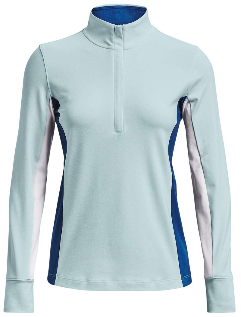 Under Armour Storm Midlayer 1/2 Zip dames jack, fuse teal/white