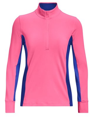 Under Armour Storm Midlayer 1/2 Zip dames jack, pink punk/versa blue
