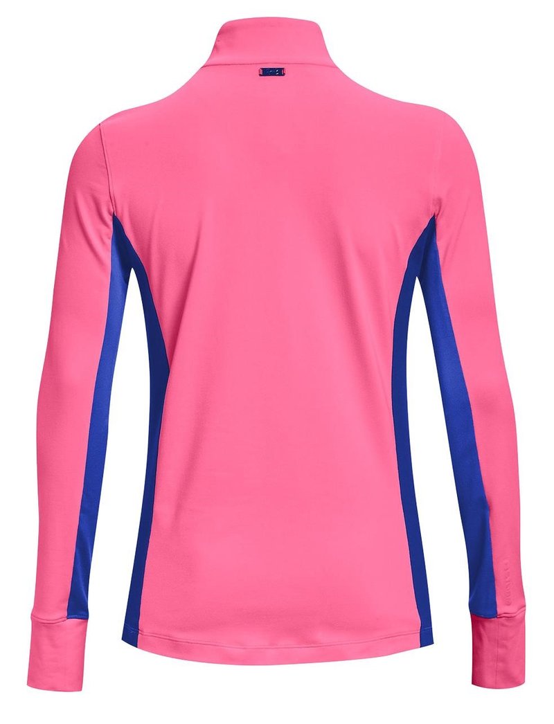 Under Armour Storm Midlayer 1/2 Zip dames jack, pink punk/versa blue