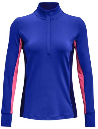 Under Armour Storm Midlayer 1/2 Zip dames sweatshirt, versa blue/pink punk