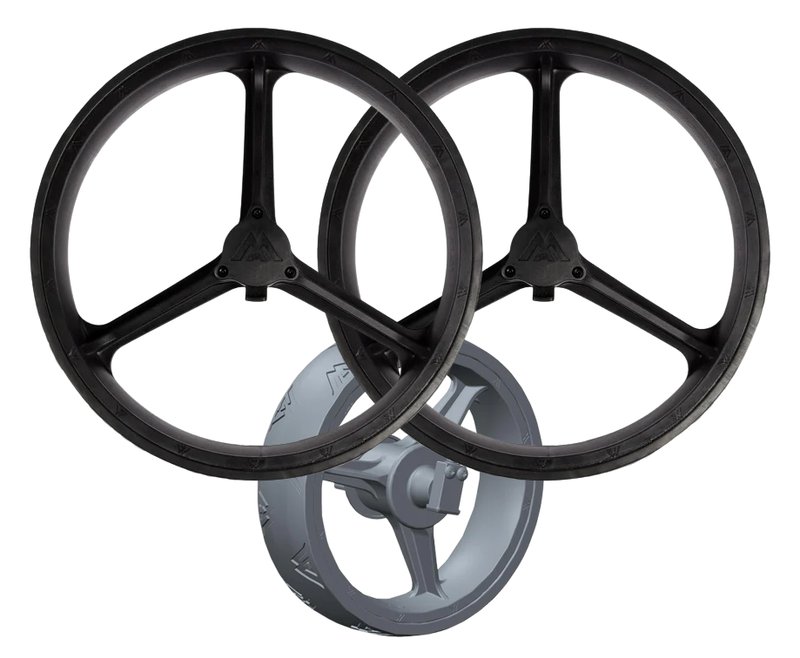 Big Max Spare Part - Wielset (2 achter, 1 voor), zwart