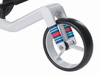 JuCad Carbon Racing handtrolley + draagtas JTT, wit