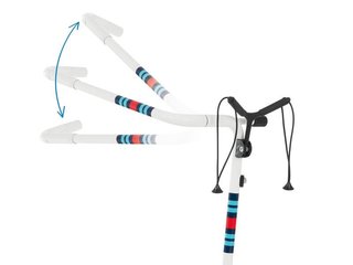JuCad Carbon Racing handtrolley + draagtas JTT, wit