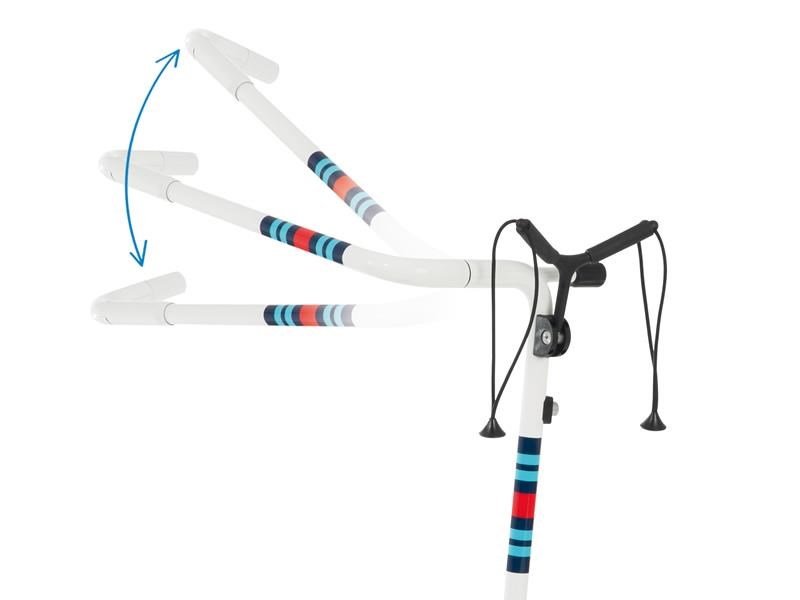 JuCad Carbon Racing handtrolley + draagtas JTT, wit