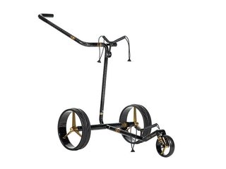 JuCad Carbon Special handwagen + draagtas JTT, zwart