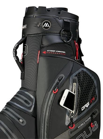 Big Max AQUA Silencio 4 Organizer cart bag, zwart