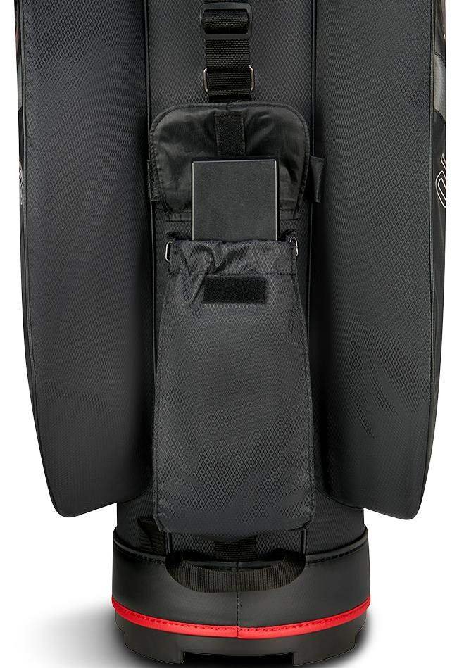 Big Max AQUA Silencio 4 Organizer cart bag, charcoal/black/red