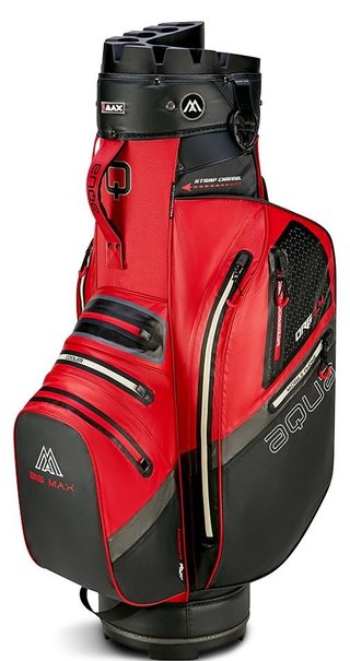 Big Max AQUA Silencio 4 Organizer cart bag, rood/zwart